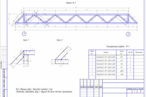 Ферма металлическая