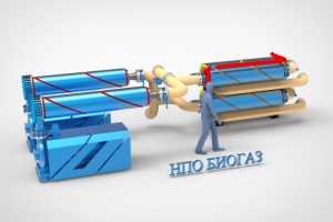 Блок непрерывной стерилизации и деструкции