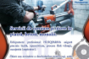 Листовка для услуг по бурению бетона Husqvarna Moldova