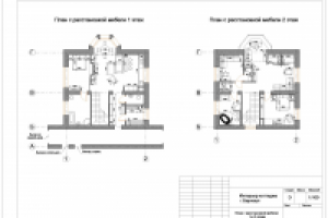 План расположения мебели и оборудования