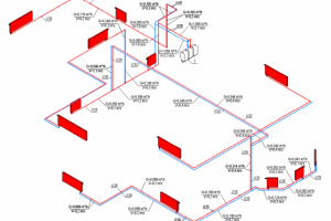 Моделирование в Revit (План отопление 3D)