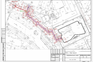 Наружные сети тепла и воды к АТЦ (Уренгой)
