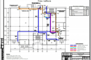 Административно-торговое здание ВК стадии П и Р