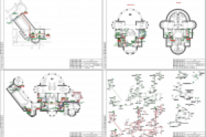 ВК частного дома 1000 м2