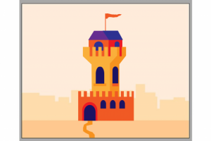 иллюстрация замка