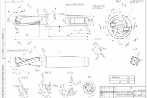 Фреза для обработки слоистых материалов