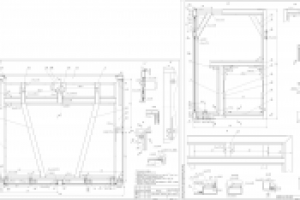 корпусная конструкция (сварная рама)