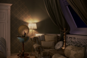 На мансарде