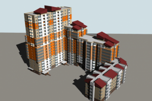 Многоквартирный, жилой дом "БУМЕРАНГ"