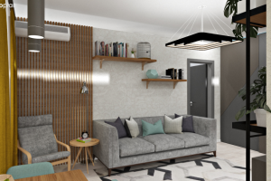 Визуализация Гостинной 2