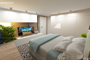 Рендер спальни 2