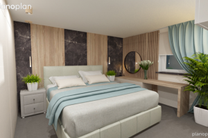 Рендер спальни