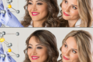 ретушь, подруги 4