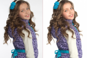 Ретушь  и обтравка из фона