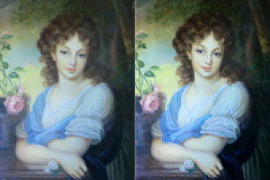 Превратить фото в картину с текстурой 1