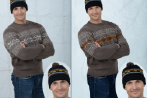 Ретушь, замена фона и цвета 3