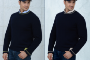 Ретушь, замена фона и цвета 6