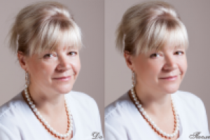 Портрет, до-после 6