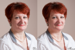 Портрет, до-после 7