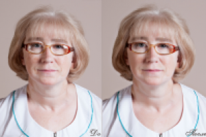 Портрет, до-после 8