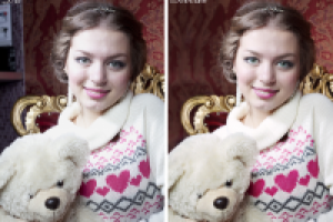 Ретушь, до-после 3