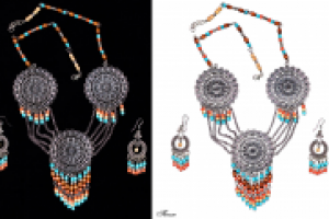 Обтравка с черного фона 1