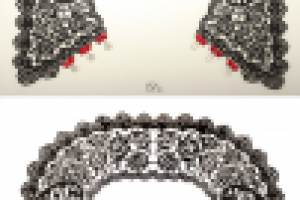 Обтравка кружева