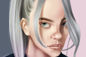 Портрет Билли Айлиш