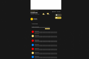 Дизайн сайта для просмотра интересных видео.