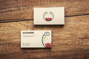 Визитка для творческой мастерской