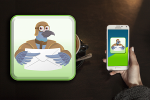 Почтовый голубь для мобильного приложения