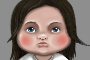 Фрагмент портрета