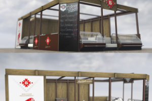 Визуал торгового павильона