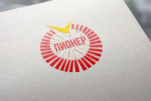 логотип для мобильного приложения Пионер