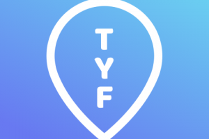 TYF — Logo & Icon for App, Geolocation Tracking