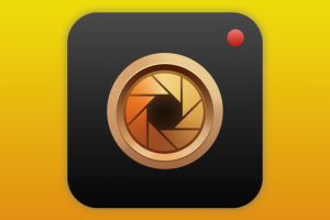 Главная иконка для мобильного приложения "Ретро камера"