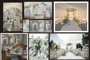 Реализация проекта свадебного декора