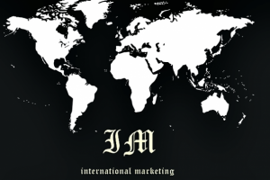 Первая страница сайта кафедры Международного маркетинга