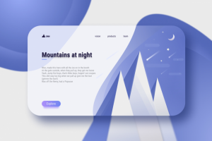 Авторский первый экран сайта