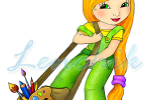 Маленькая художница