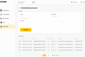 Интернет платформа