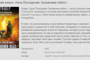 Описание книги "Зона Посещения: Заложники небес"