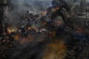 Роботы в бою