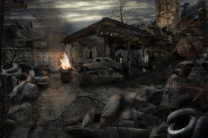 Заброшенная заправка