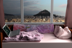 Кровать у окна