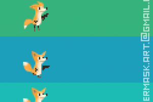 Анимация лисенка для игры