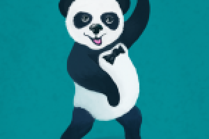 Танцующий панда