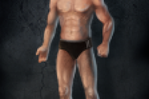 Мужской персонаж (манекен) для игры на тюремную тематику