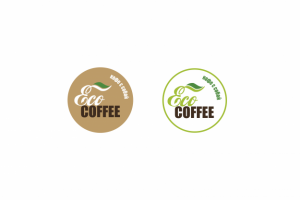 Логотип для кофейной компании "ECO COFFEE"