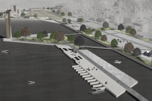 Проект набережной города Воронежа